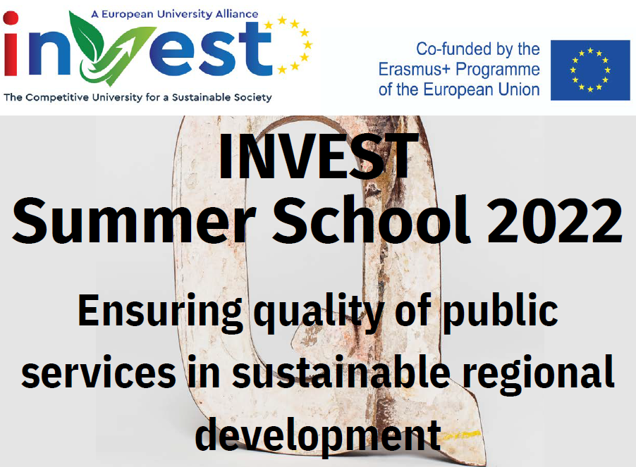 Ensuring Quality of Public Services in Sustainable Regional Development